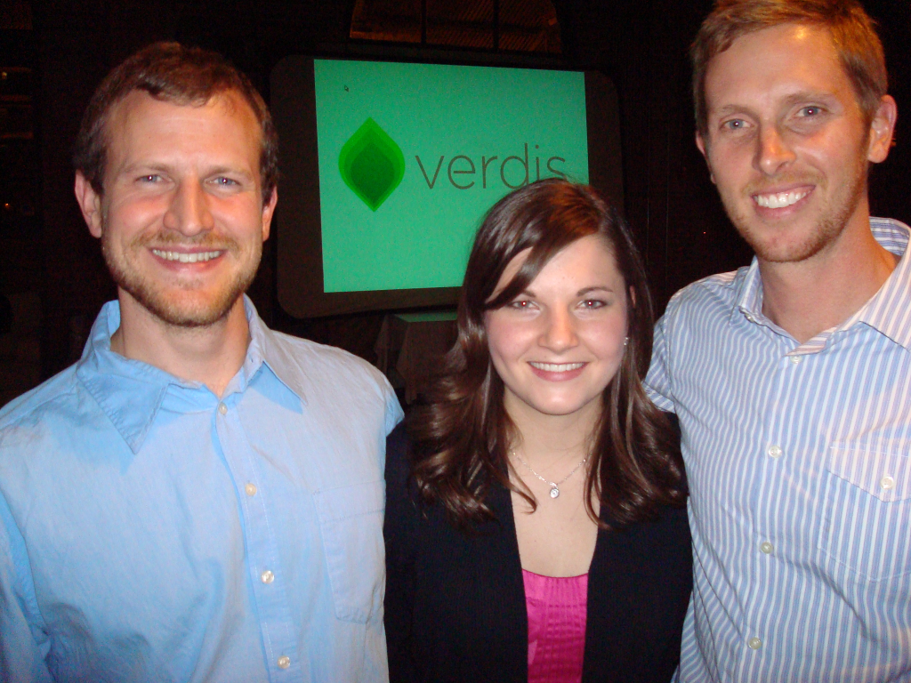 Daniel, Karissa and I at our launch party back in 2009. Seems like it was decades ago. 