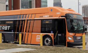 ORBT bus in Omaha, Nebraska