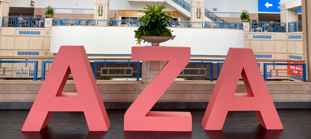 AZA Signage at AZA Annual