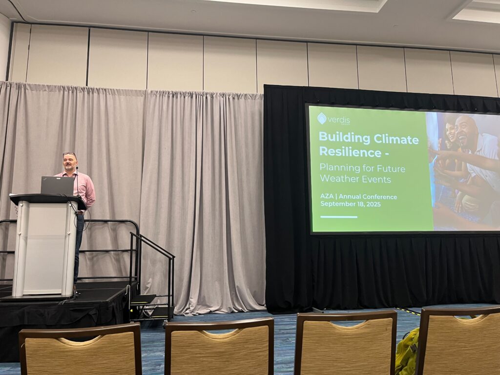 Wayne Warrington presenting at AZA Annual 2025